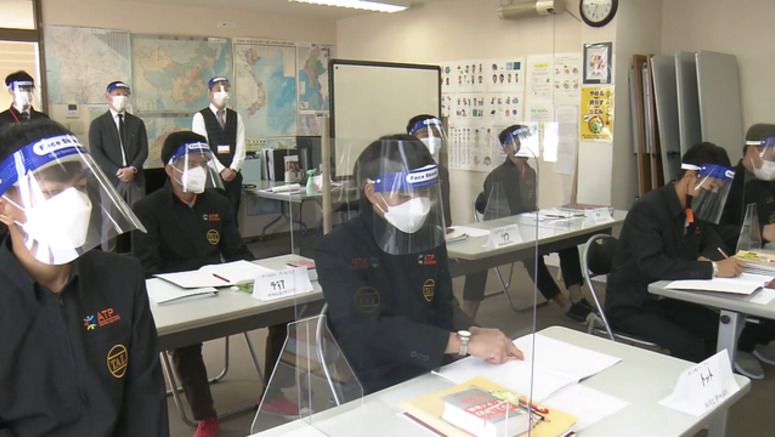 Foreign technical trainees program resumes in Wakayama