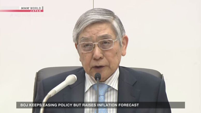 BOJ Kuroda: Weak yen favorable to Japan overall