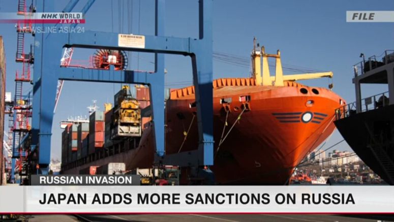 Japan approves more sanctions on Russia