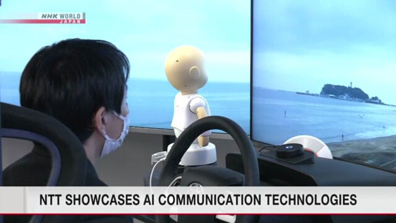 NTT showcases AI communication technologies