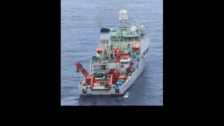 Chinese research ship continues activity in Japan's EEZ off Ishigaki Island