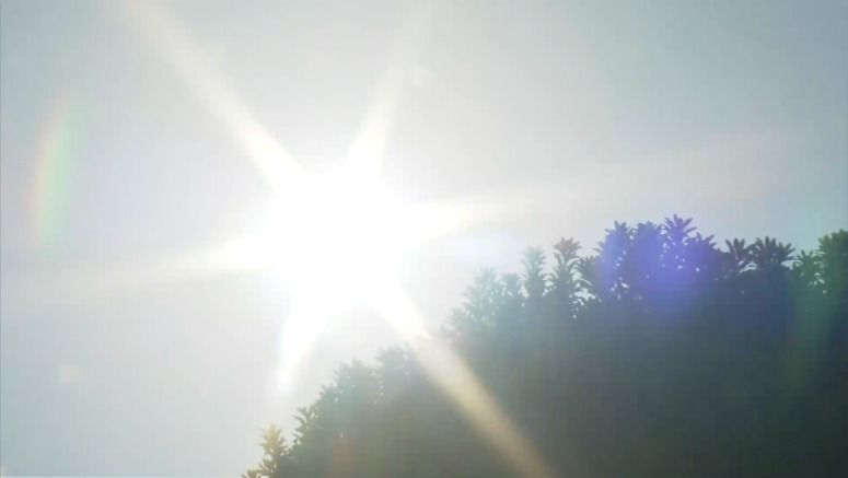 Temperature tops 40 degrees in Gunma Prefecture