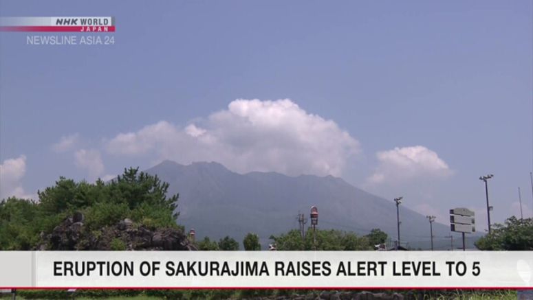 Survey finds no major change at Sakurajima volcano