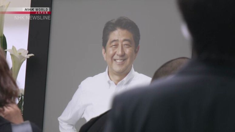 Japan pays farewell to former PM Abe