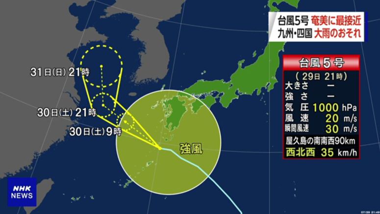 Weather officials urge caution against Tropical Storm Songda