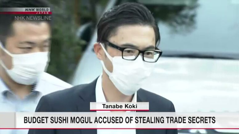 Budget sushi mogul accused of stealing trade secrets