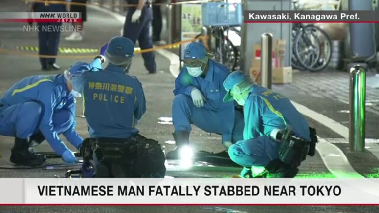 Vietnamese man fatally stabbed near Tokyo