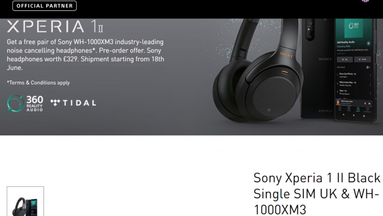 Sony opens Xperia eStore for Xperia 1 II pre-orders in Europe