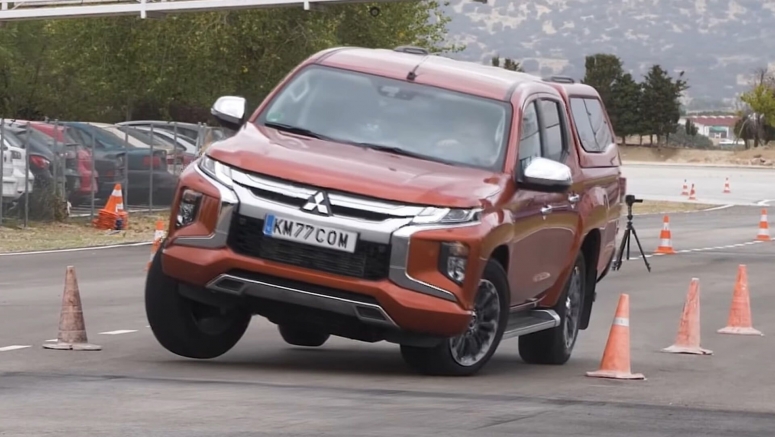 Mitsubishi L200 Isn't The Ideal Vehicle To Avoid A Moose, But It Still Beat The BMW M235i GC