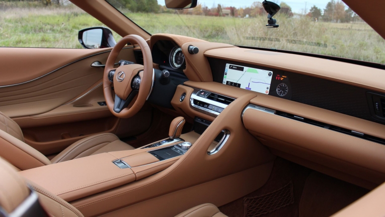 2021 Lexus LC 500 Convertible Interior Driveway Test | Photos, video
