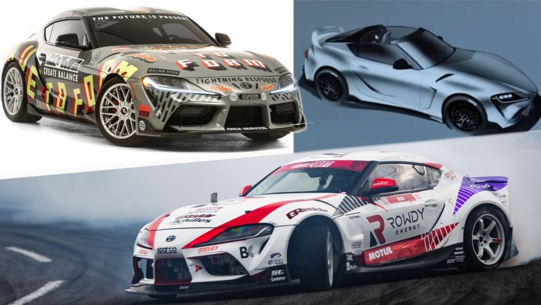 Toyota Teases GR Supra Targa With Removable Top, Art Car And More For Virtual SEMA
