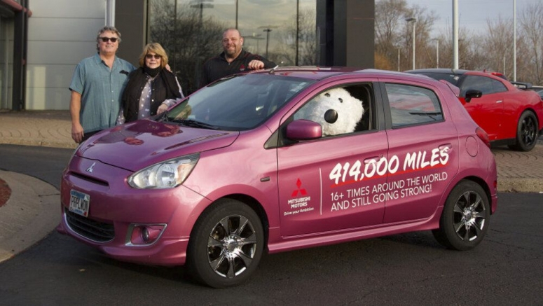 2014 Mitsubishi Mirage reaches 414k-mile with dedicated owners