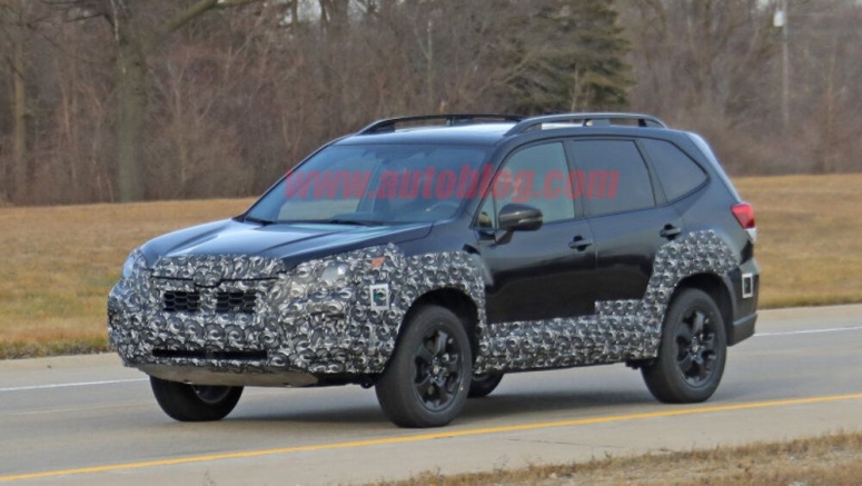 2022 Subaru Forester spied prepping for a rugged facelift