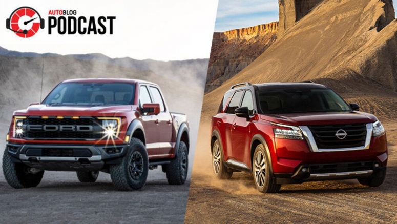 Autoblog Podcast #663: Cadillac Blackwings, Ford F-150 Raptor and Nissan Pathfinder and Frontier