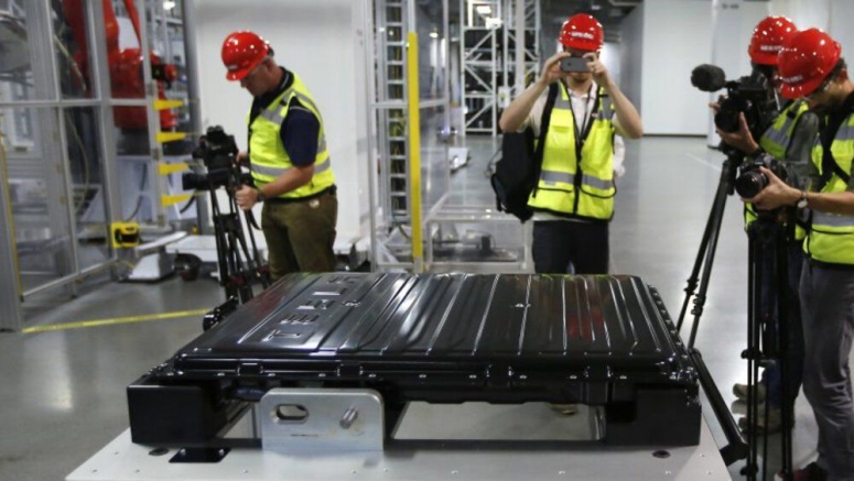 Panasonic says its Tesla battery business will become profitable this year