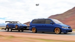Matching Honda Odyssey And S2000 Would Make For The Ultimate Track Day Combo