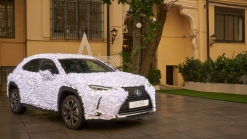 Lexus UX 250h Art Car contest winner by Clap Studio 'Zen Garden'