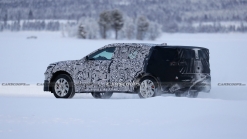 2022 Ford Fusion Active Spied Going Down The Subaru (Legacy) Outback Path