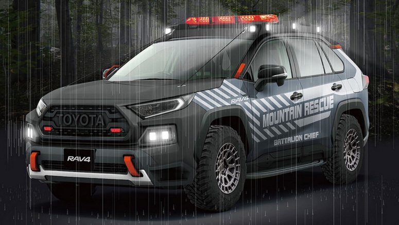 RAV4 Mountain Rescue Is A Rugged Concept Toyota Couldn't Show At The Tokyo Auto Salon