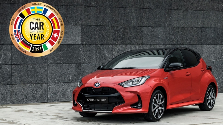 Toyota Yaris Named 2021 European Car Of The Year