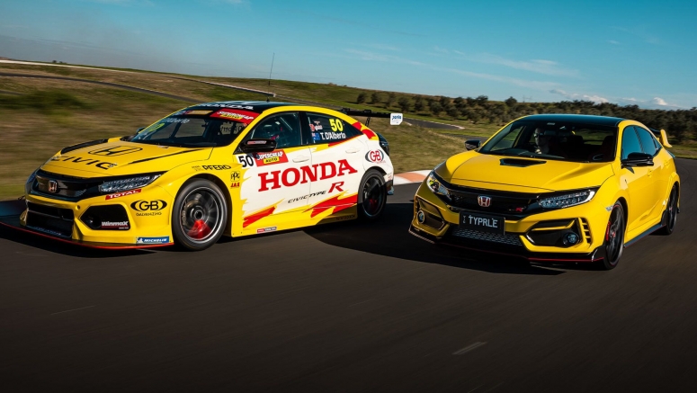 Honda Civic Type R TCR With Special Livery Celebrates Road-Going Limited Edition Launch In Australia