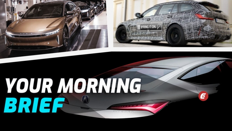 2023 Acura Integra Will Be A Five-Door Liftback, Lucid Goes Into Production, And M3 Touring Competition Teased: Your Morning Brief