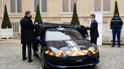 French Police Collect Keys To New Alpine A110s Pursuit Vehicles
