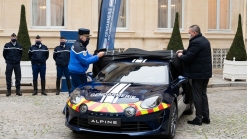 French Police Collect Keys To New Alpine A110s Pursuit Vehicles