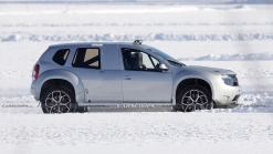 Alpine's 2025 Electric SUV Mule Spied With Dacia Duster Body, Megane RS Trophy Wheels