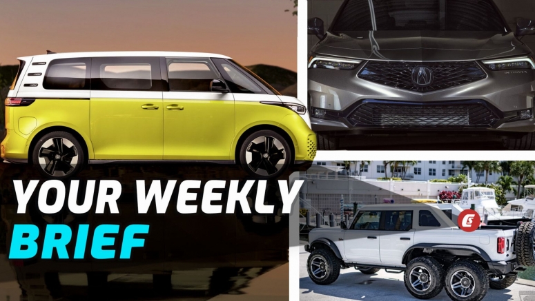 ID. Buzz Breaks Cover, 2023 Acura Integra In Production Form, And Crazy 6×6 Bronco: Your Weekly Brief