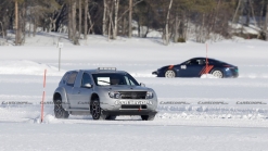 Alpine's 2025 Electric SUV Mule Spied With Dacia Duster Body, Megane RS Trophy Wheels