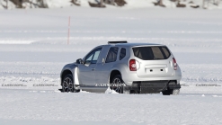 Alpine's 2025 Electric SUV Mule Spied With Dacia Duster Body, Megane RS Trophy Wheels
