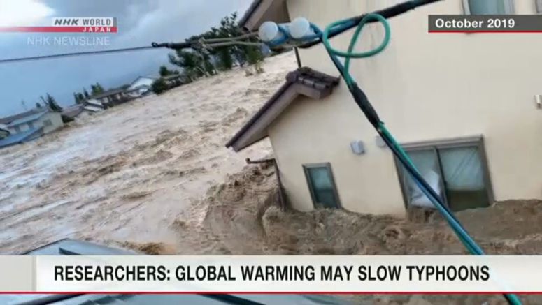 Researchers: Global warming may slow typhoons