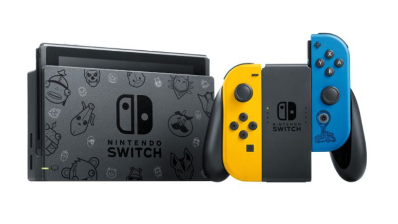 Nintendo Unveils Limited Edition Fortnite Switch Console