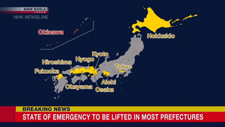Japan To End Most Of State Of Emergency News Japan Bullet