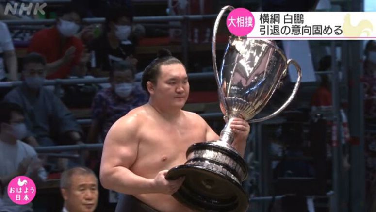 Sumo Yokozuna Hakuho intends to retire