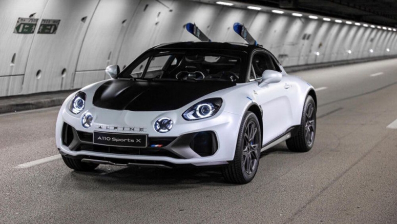 Alpine A110 SportsX is a lifted rally-inspired design exercise