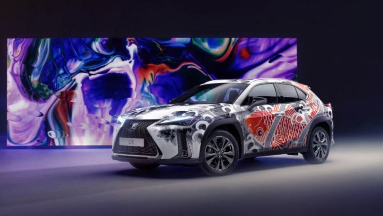 Lexus commissioned the world's first tattooed car
