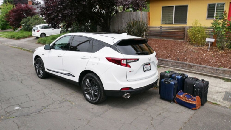 Acura RDX Luggage Test | How much fits in the trunk?