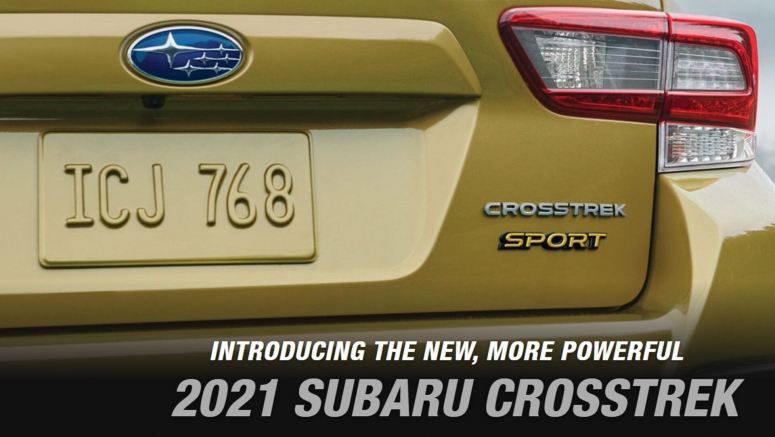 2021 Subaru Crosstrek Teased, New Sport Trim Confirmed To Be More Powerful
