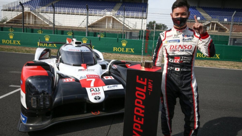 Kamui Kobayashi puts Toyota in pole position for Le Mans 24 Hours