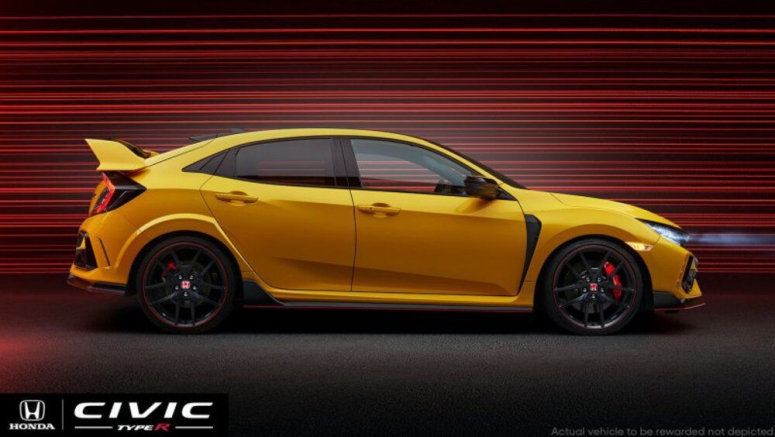 Omaze is giving away the first 2021 Honda Civic Type R LE