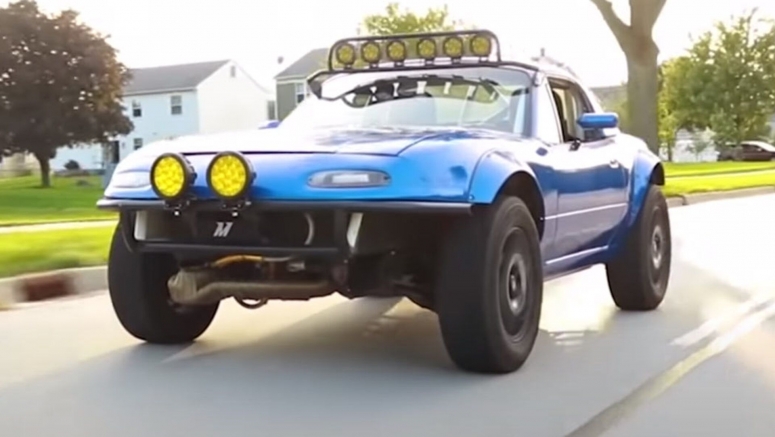 This Lifted, AWD, Subaru WRX-Powered Mazda MX-5 Miata Is A Go-Anywhere Machine