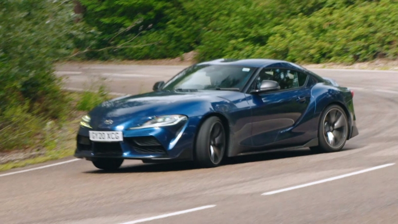 The Stig Should Be The Ideal Driver To Take The 2020 Toyota Supra For A Drift